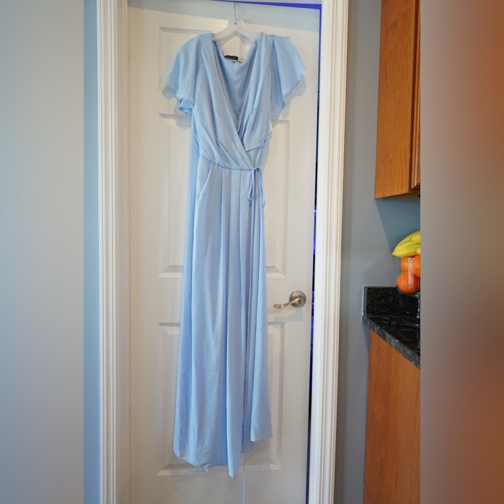 DB Studio size 16 wrap around fancy/prom/wedding/bridesmaid dress